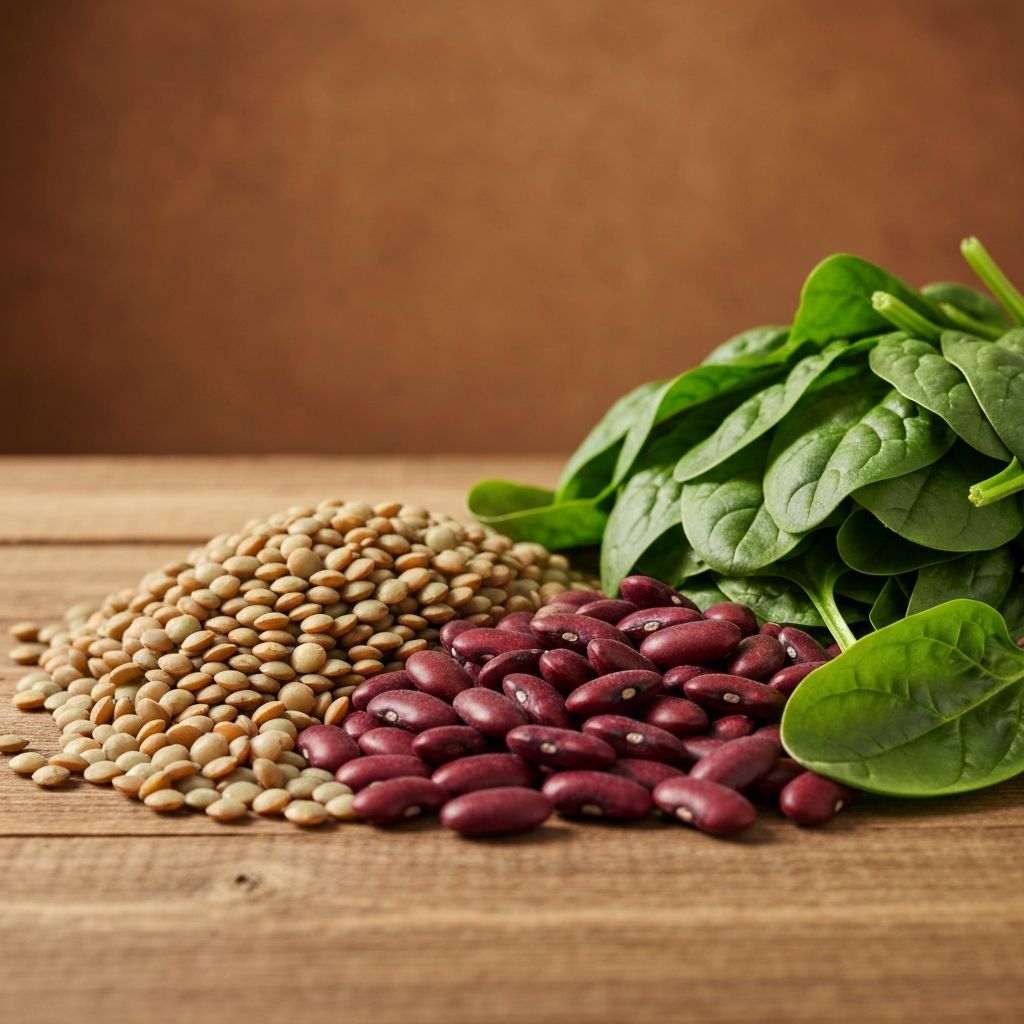 Iron-rich foods composition